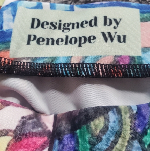 Vibrant Mosaic High Low Skirt Size S - Picture 2 of 8